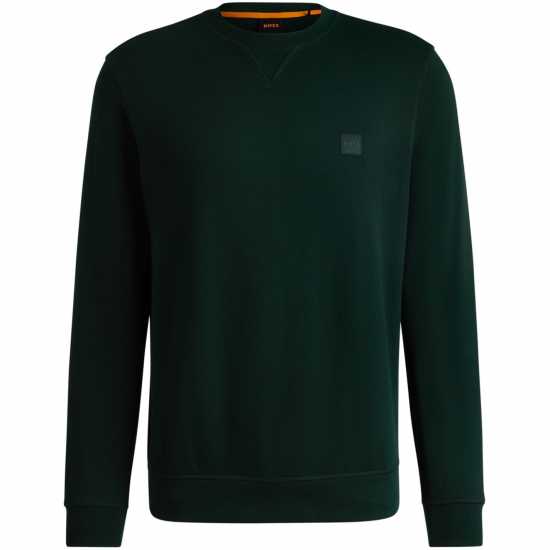 Hugo Boss Boss Westart Crew Sweatshirt Отворено Зелено 350 