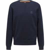 Hugo Boss Boss Westart Crew Sweatshirt Нави 404 Mens Big and Tall