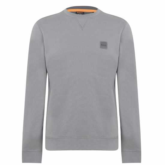 Hugo Boss Boss Westart Crew Sweatshirt Угъл 029 Mens Big and Tall