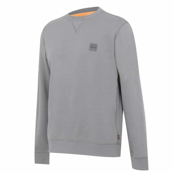 Hugo Boss Boss Westart Crew Sweatshirt Угъл 029 Mens Big and Tall