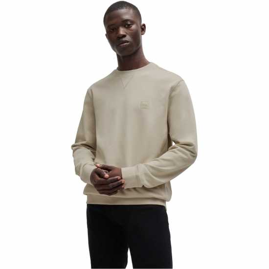 Hugo Boss Boss Westart Crew Sweatshirt Светло бежово 271 