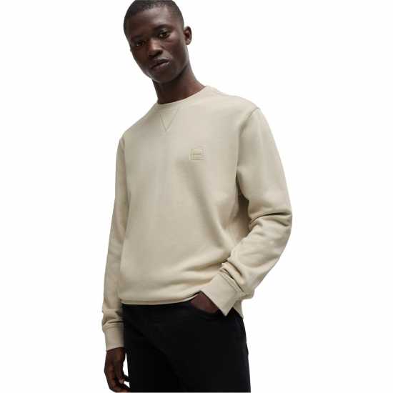 Hugo Boss Boss Westart Crew Sweatshirt Светло бежово 271 