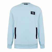 Umbro Training Sweater Син светлина Мъжко облекло за едри хора