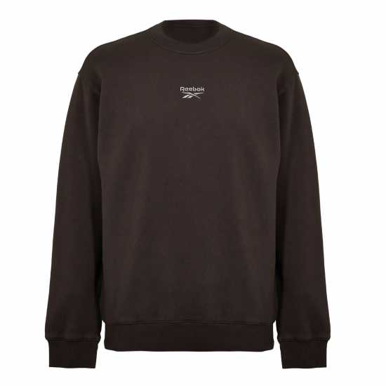 Reebok Classic Washed Sweatshirt Adults Тъмно кафяво Мъжко облекло за едри хора