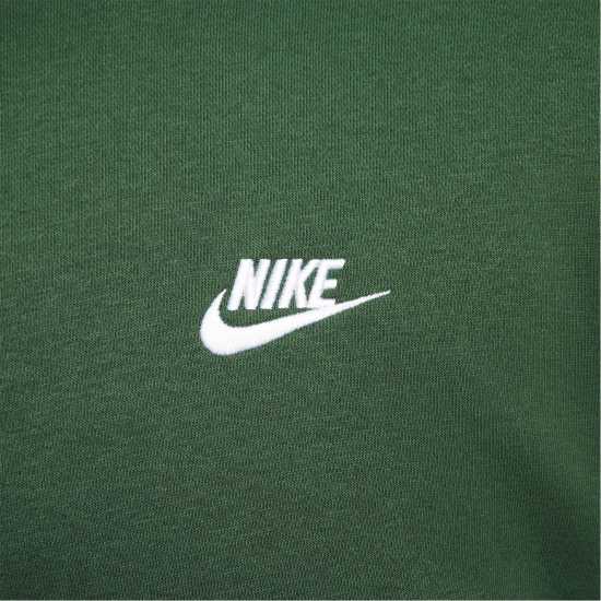 Nike Sportswear Club Crew Зелено/Бяло 