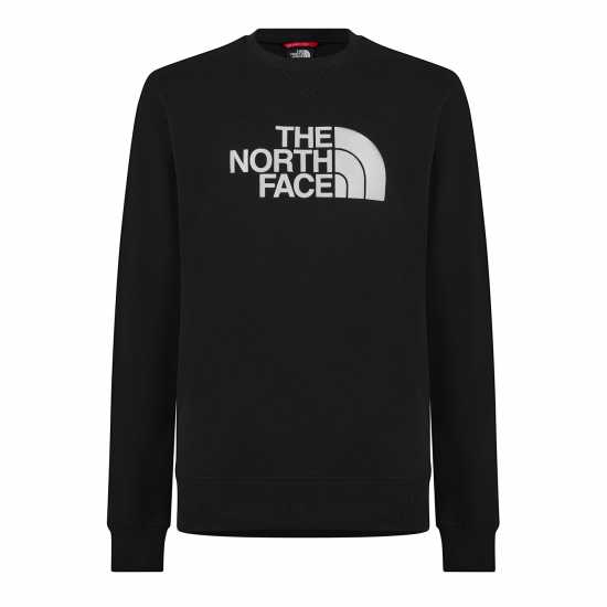 The North Face Drew Peak Sweater KY4 Черно/Бяло Мъжки горнища на анцуг