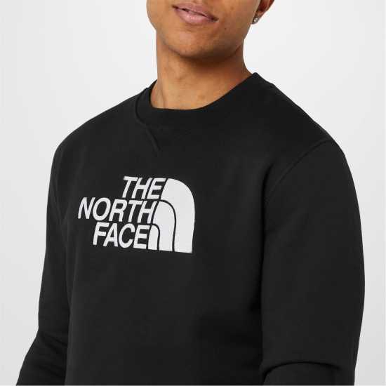 The North Face Drew Peak Sweater KY4 Черно/Бяло Мъжки горнища на анцуг