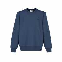 Slazenger Мъжки Пуловер Обло Деколте Fleece Crew Sweater Mens Стил Син Мъжки горнища на анцуг