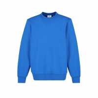 Slazenger Мъжки Пуловер Обло Деколте Fleece Crew Sweater Mens Кралски Мъжки горнища на анцуг