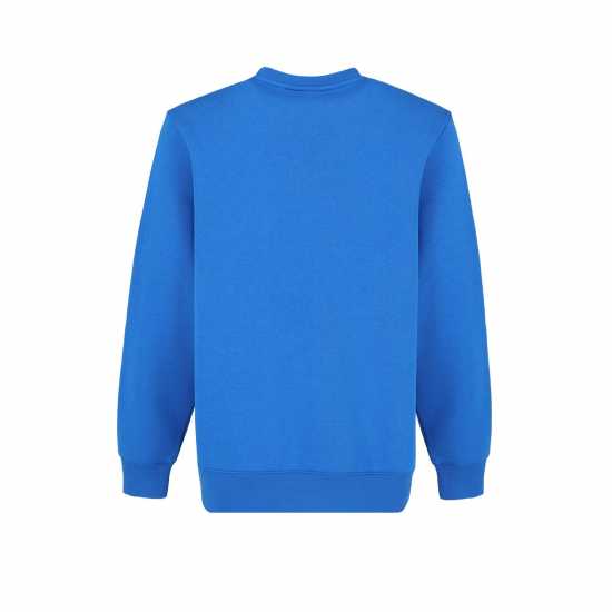 Slazenger Мъжки Пуловер Обло Деколте Fleece Crew Sweater Mens Кралски Мъжки горнища на анцуг