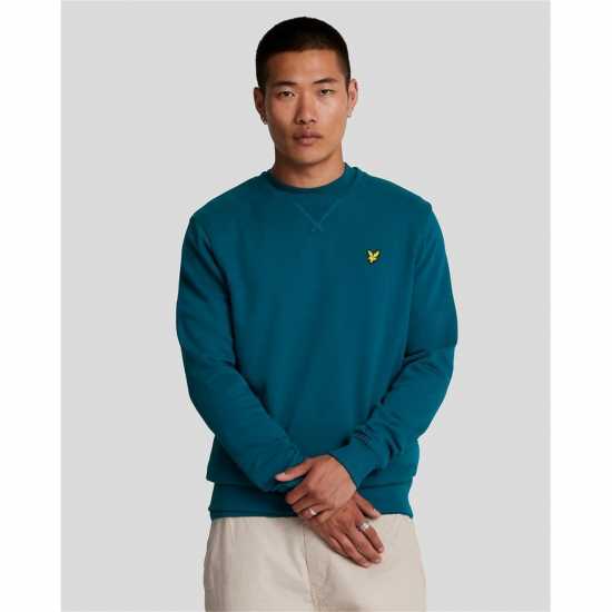 Lyle And Scott Sweatshirt Апрес Нави W992 