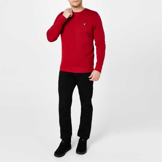 Lyle And Scott Sweatshirt Тунел Червен W703 