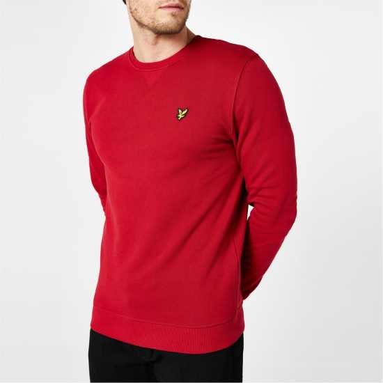 Lyle And Scott Sweatshirt Тунел Червен W703 