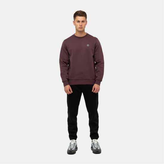 Marshall Artist Artist Marchio Crewneck Sweatshirt Щипка 