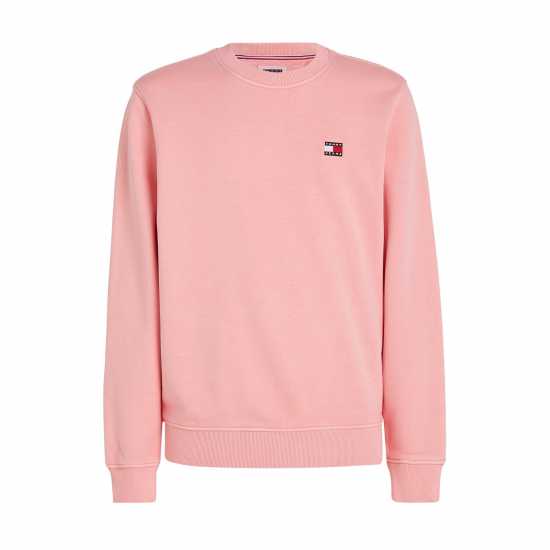 Tommy Jeans Badge Sweatshirt Прайте розово TIC 