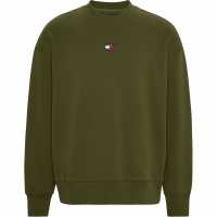 Tommy Jeans Badge Sweatshirt Зелен MR1 