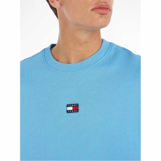 Tommy Jeans Badge Sweatshirt Скайсейл CY7 