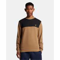 Lyle And Scott Блуза Обло Деколте Contrast Yoke Crew Neck Sweatshirt  