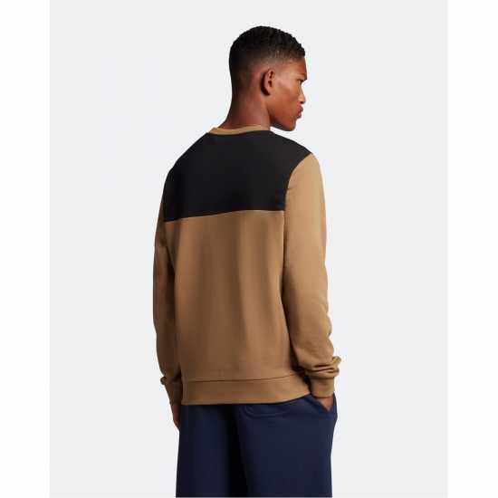 Lyle And Scott Блуза Обло Деколте Contrast Yoke Crew Neck Sweatshirt  