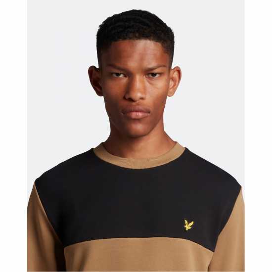 Lyle And Scott Блуза Обло Деколте Contrast Yoke Crew Neck Sweatshirt  