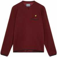 Lyle And Scott Lyle Micro Flc Crew Sn99  