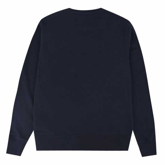 Us Polo Assn Small Sweatshirt Нави блейзър Мъжко облекло за едри хора