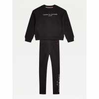 Tommy Hilfiger Girls Essential Sweater And Legging Set