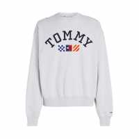 Tommy Jeans Tj Arc Cb Boxy Crew Сиво PJ4 