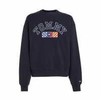 Tommy Jeans Tj Arc Cb Boxy Crew Пустинно небе DW5 