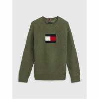 Tommy Hilfiger Raglan Flag Sweater