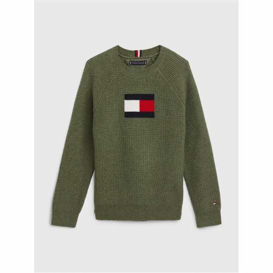 Tommy Hilfiger Raglan Flag Sweater