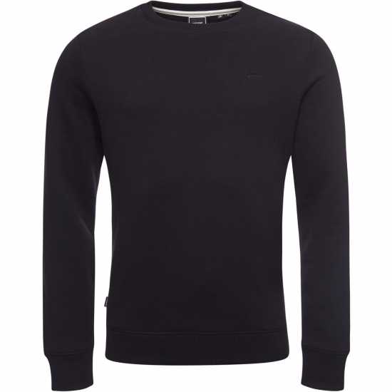 Superdry Блуза Обло Деколте Basic Crew Neck Sweatshirt Черно 02A 