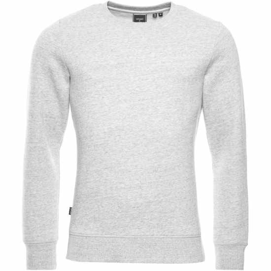 Superdry Блуза Обло Деколте Basic Crew Neck Sweatshirt Сив Марл ЗУК 