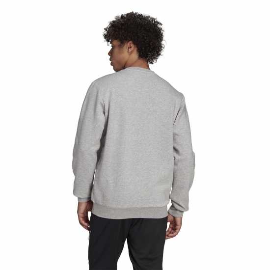 Adidas Feelcozy Essentials Fleece Sweatshirt Сиво топло/Черно 