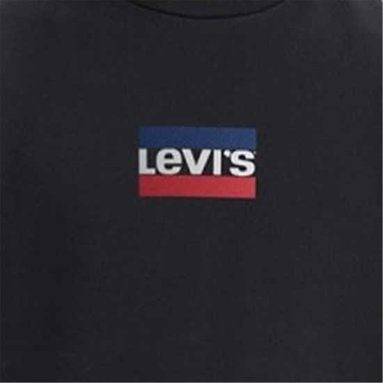 Levis T2 Graphic Crew Sweatshirt Пиратско черно 