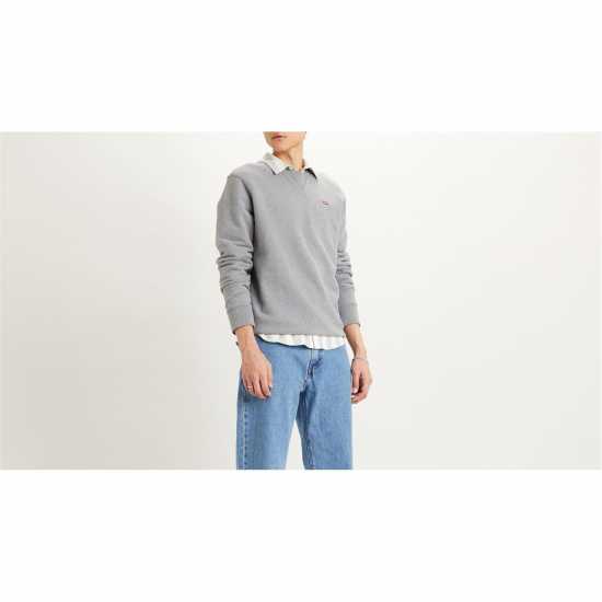 Levis New Original Crew Neck Sweater Сив марл 