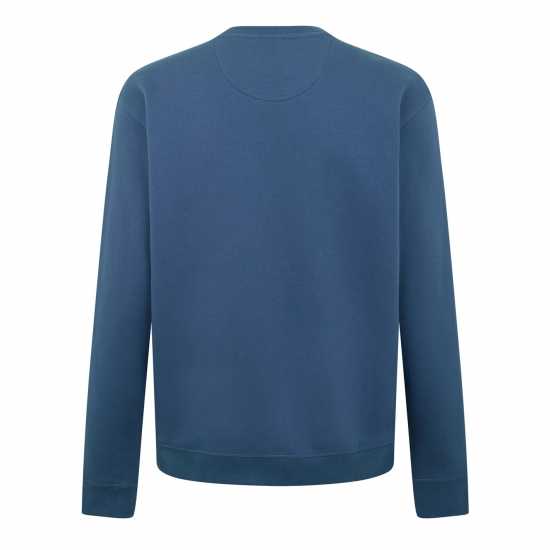 Jack Wills Belvue Logo Sweatshirt Винтажно индиго Мъжки горнища на анцуг