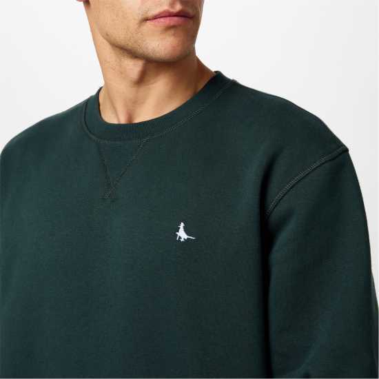 Jack Wills Belvue Logo Sweatshirt Винограден Мъжки горнища на анцуг