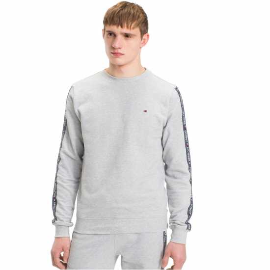 Tommy Hilfiger Hwk Tape Sweatshirt Сива Хизър 