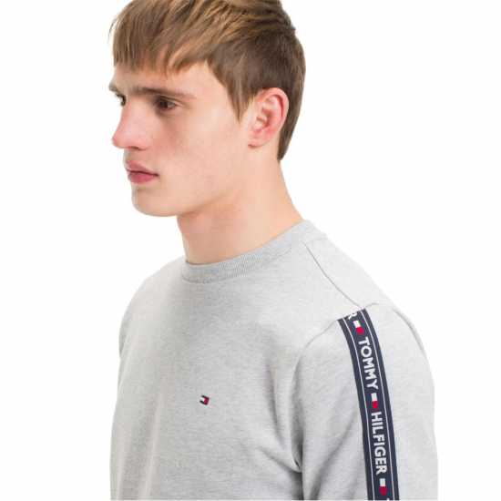 Tommy Hilfiger Hwk Tape Sweatshirt Сива Хизър 