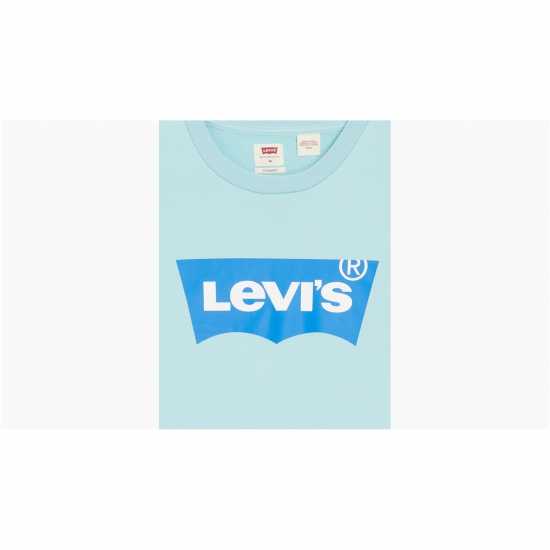 Levis Batwing Crew Sweatshirt Пастелно тюрку 