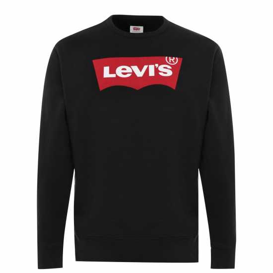 Levis Batwing Crew Sweatshirt Център черен 