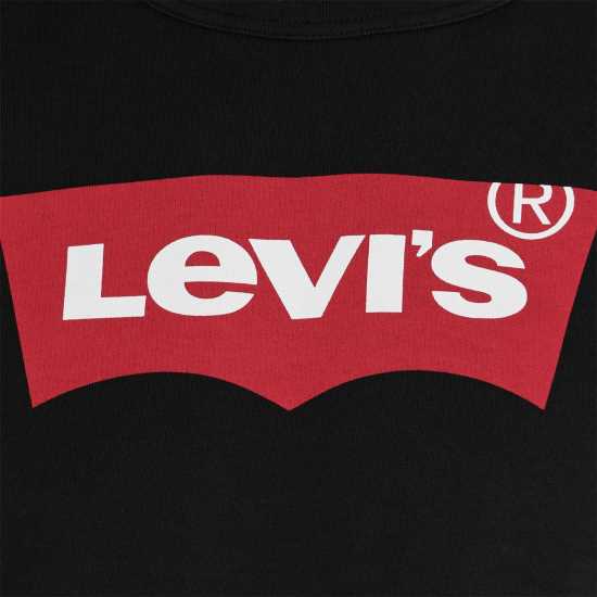 Levis Batwing Crew Sweatshirt Център черен 