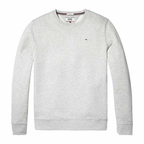 Tommy Jeans Neck Sweatshirt Сива Хизър 