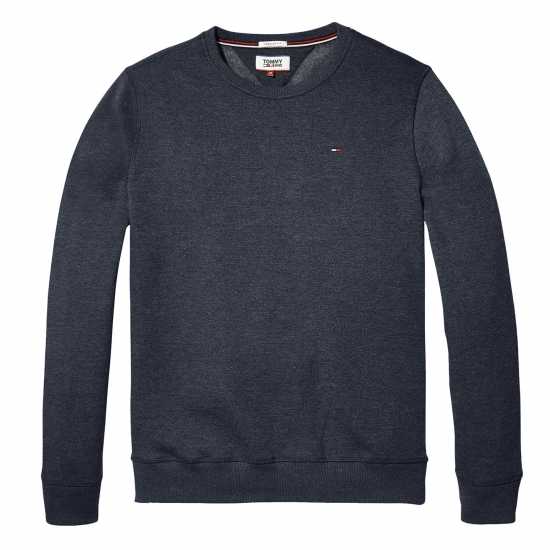 Tommy Jeans Neck Sweatshirt Морска синьо 