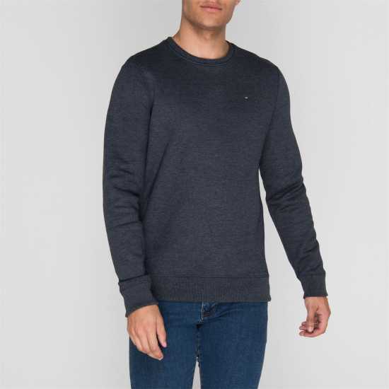 Tommy Jeans Neck Sweatshirt Морска синьо 