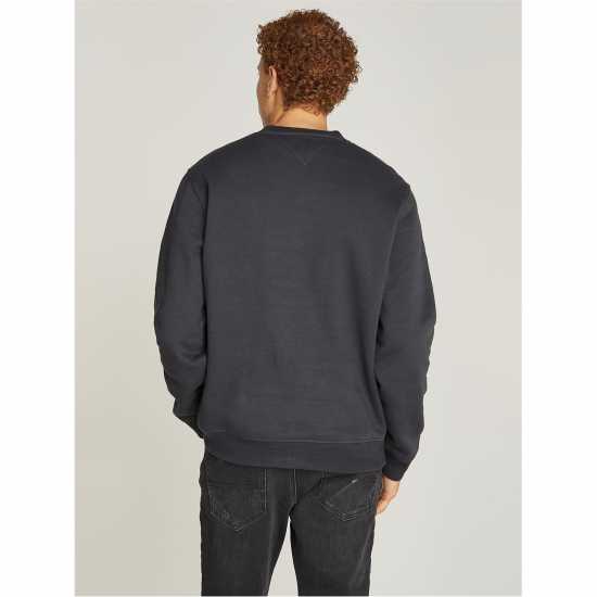 Tommy Jeans Neck Sweatshirt Нов черно 