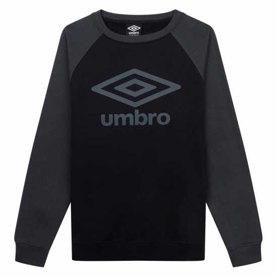 Umbro Raglan Sweat Men's Черно/Сиво 