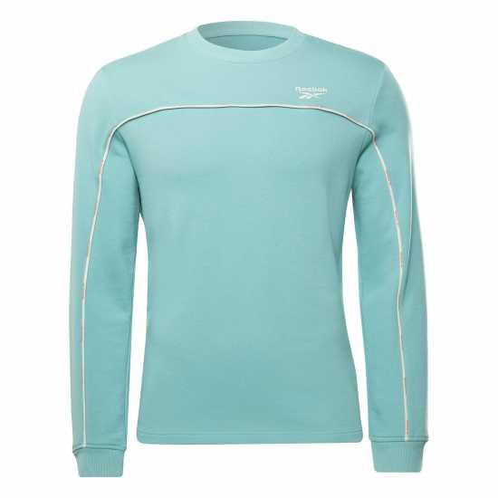 Reebok Мъжки Пуловер Sweater Mens SC Синьо Мъжки горнища на анцуг