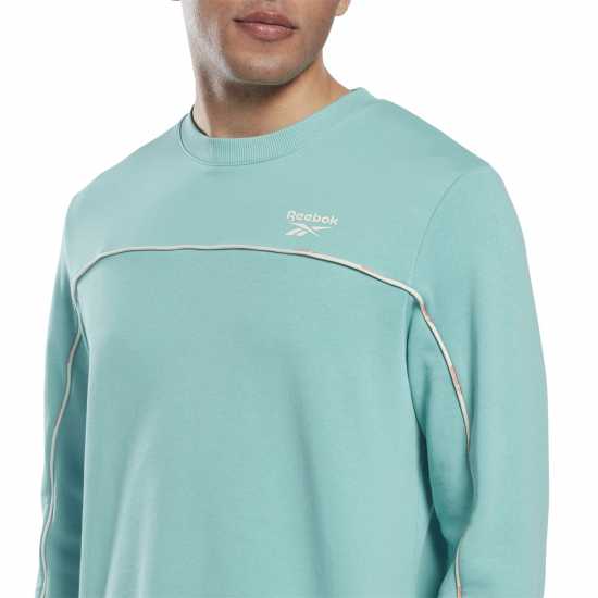 Reebok Мъжки Пуловер Sweater Mens SC Синьо Мъжки горнища на анцуг